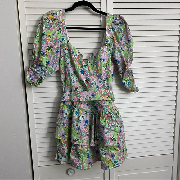 NWOT For Love & Lemon Jardine Mini Dress - Picture 6 of 10